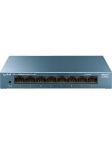 Red TP-LINK CN11164201 - TP-Link LS108G No administrado Gigabit Ethernet (10/100/1000) Azul