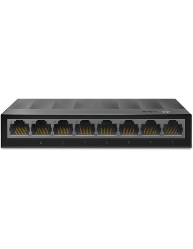Red TP-LINK CN11164204 - TP-Link LS1008G switch No administrado Gigabit Ethernet (10/100/1000) Negro