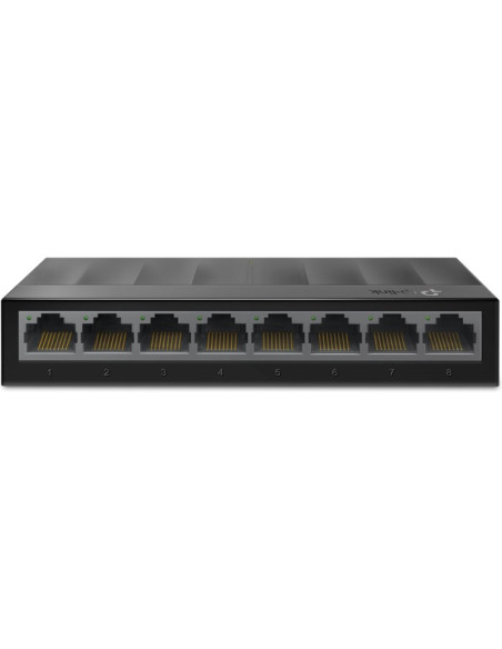 Red TP-LINK CN11164204 - TP-Link LS1008G switch No administrado Gigabit Ethernet (10/100/1000) Negro
