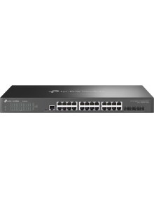 Red TP-LINK CN11164382 - TP-Link Omada SG3428X switch Gestionado L2+/L3 Gigabit Ethernet (10/100/1000) 1U Negro