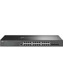Red TP-LINK CN11164288 - TP-Link Omada SG3428 switch Gestionado L2/L3 Gigabit Ethernet (10/100/1000) 1U Negro