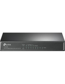 Red TP-LINK TL-SF1008P - TP-LINK TL-SF1008P Switch 8x10/100Mbps 4xPoE Metal