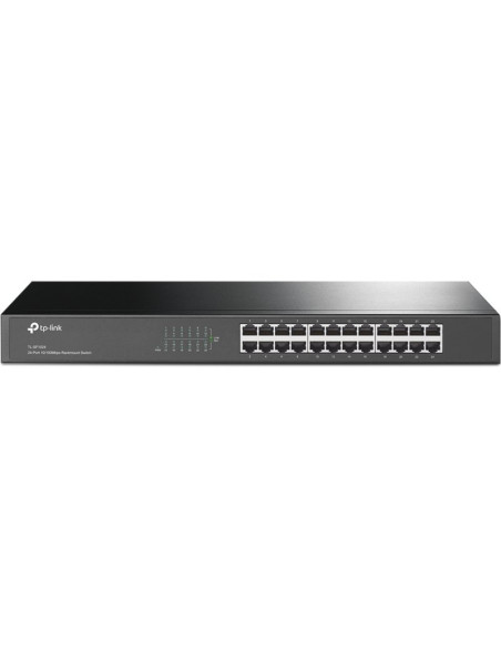 Red TP-LINK CN12164392 - TP-Link TL-SF1024 No administrado Fast Ethernet (10/100) 1U Gris
