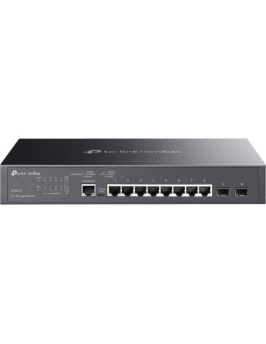 Red TP-LINK CN11164895 - TP-Link Omada SG3210 switch Gestionado L2/L3 Gigabit Ethernet (10/100/1000) 1U Negro