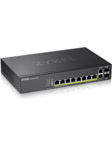 Red ZYXEL CN11351410 - Zyxel GS2220-10HP-EU0101F switch Gestionado L2 Gigabit Ethernet (10/100/1000) Energia sobre Negro