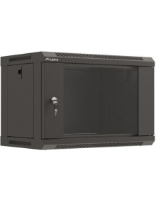 Red LANBERG AR09423034 - Lanberg FF01-8042-12B armario rack 42U Rack o bastidor independiente Negro