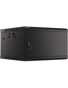 Red LANBERG AR02423012 - Lanberg WF01-6606-00B armario rack 6U Bastidor de pared Negro