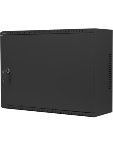 Red LANBERG AR01423011 - Lanberg WAF1-5203-04-00B armario rack 4U Bastidor de pared Negro