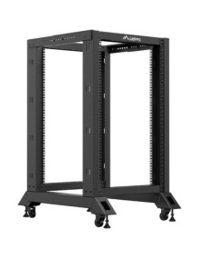 Red LANBERG AR01423014 - Lanberg WF01-6404-23B armario rack 4U Bastidor de pared Negro