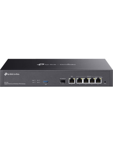 Red TP-LINK CN10164440 - TP-Link ER7406 router Gigabit Ethernet Negro