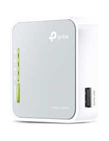 Red TP-LINK CN22164227 - TP-Link TL-MR3020 router inalambrico Ethernet rapido Banda unica (2,4 GHz) Gris, Blanco