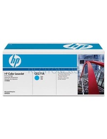 Toner CE271A HP - HP Laserjet CP 5525/Enterprise M750n Toner Cian 650A 2