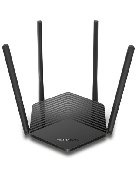 Red MERCUSYS CN10133350 - Mercusys MR60X router inalambrico Gigabit Ethernet Doble banda (2,4 GHz / 5 GHz) Negro