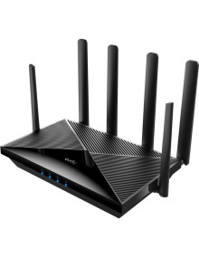 Red CUDY CN1057344 - Cudy LT18 router inalambrico Gigabit Ethernet Doble banda (2,4 GHz / 5 GHz) 4G Negro