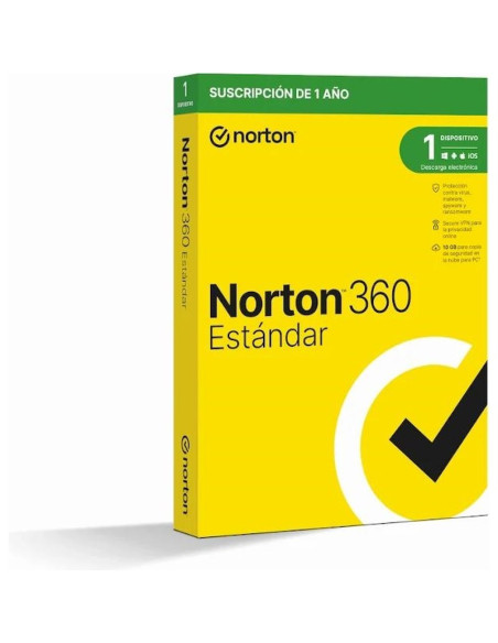 Software NORTON 21433183 - NORTON 360 Standard 10GB ES 1 us 1 dispositivo 1A