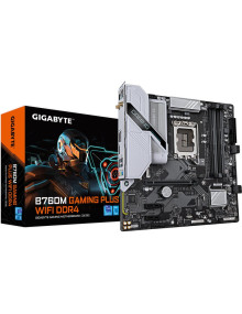Placa base GIGABYTE PB211541434 - GIGABYTE B760M GAMING PLUS WIFI DDR4 Placa base