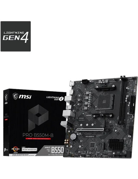 Placa base MSI 911-7D14-023 - MSI Placa Base PRO B550M-B mATX AM4