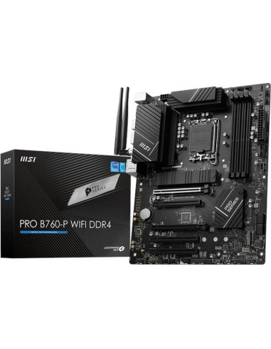 Placa base MSI 911-7D98-001 - MSI Placa Base PRO B760-P WIFI DDR4 ATX LGA1700