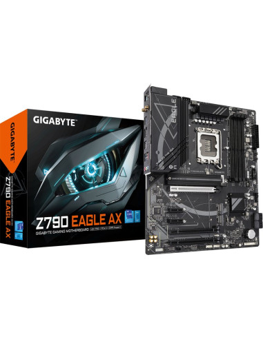 Placa base GIGABYTE PB211541379 - GIGABYTE Z790 EAGLE AX Placa base - Soporta CPUs Intel Core de 14ª generacion, VRM digital de