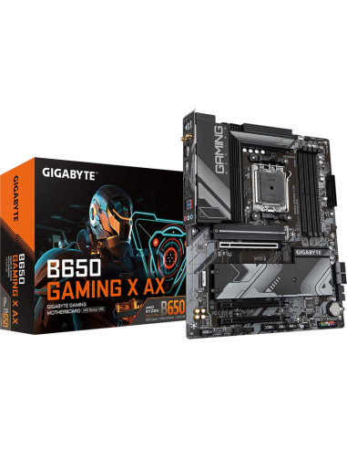 Placa base GIGABYTE PB11154509 - GIGABYTE B650 GAMING X AX Placa base - Compatible con procesadores AMD Serie 9000, VRM digital