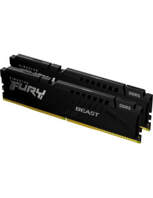 Memoria RAM KINGSTON MM21251246 - Kingston Technology FURY Beast 64GB 6000MT/s DDR5 CL36 DIMM (Kit de 2) Black EXPO