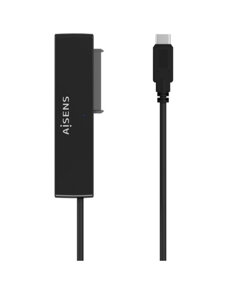 Accesorio AISENS LB13504363 - AISENS Adaptador ASE-35C02B SATA a USB-C USB 3.0/USB3.1 GEN1 para Discos Duros 2.5" y 3.5" Negro