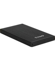 Caja externa para disco TOOQ HD33306107 - TooQ TQE-2527B caja para disco duro externo Caja de disco duro (HDD) Negro 2.5"