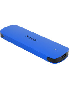 Caja externa para disco TOOQ HD33306177 - TooQ Caja externa para SSD M.2 NVMe, Azul