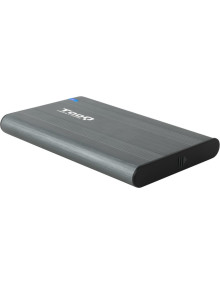 Caja externa para disco TOOQ HD33306179 - TooQ Caja Externa para Discos de 2,5" HDD/SSD, Gris