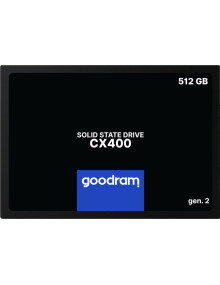 Disco GOODRAM HD34375457 - Goodram CX400 gen.2 512 GB 2.5" Serial ATA III 3D TLC NAND