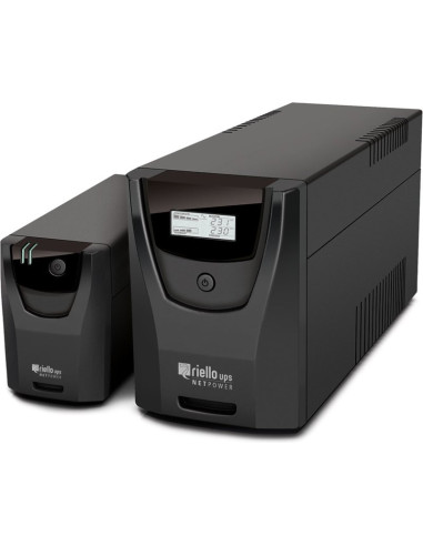 SAI RIELLO LB12476327 - Riello Net Power sistema de alimentacion ininterrumpida (UPS) Linea interactiva 0,6 kVA 360 W AC