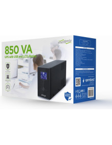 SAI GEMBIRD LB2932062 - Gembird EG-UPS-032 sistema de alimentacion ininterrumpida (UPS) 0,85 kVA 510 W 3 salidas AC