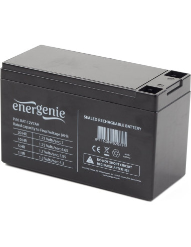 SAI GEMBIRD LB1032063 - Gembird BAT-12V7AH - USV-Akku - 1 x 7 Ah Sealed Lead Acid (VRLA) 12 V