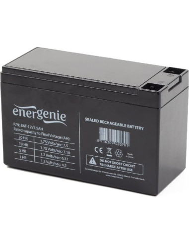 SAI GEMBIRD LB1032064 - Gembird BAT-12V7.5AH bateria para sistema ups 12 V