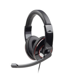 Altavoz GEMBIRD MHS-001 - Gembird Auriculares con control de volumen negro