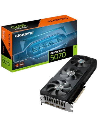 Tarjeta grafica GIGABYTE GV-N5070EAGLE OC-12G - Gigabyte VGA NVIDIA RTX 5070 EAGLE OC 12GB DDR7