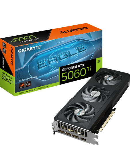 Tarjeta grafica GIGABYTE TG211541383 - GIGABYTE GeForce RTX 5060 Ti EAGLE MAX OC 16G