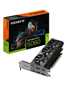 Tarjeta grafica GIGABYTE TG211541385 - GIGABYTE GeForce RTX 5060 OC Low Profile 8G Tarjeta Grafica - 8GB GDDR7, 128bit, PCI-E