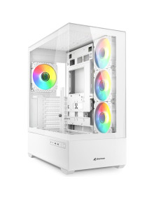Caja SHARKOON CJ11312870 - Sharkoon AK6 RGB Blanco