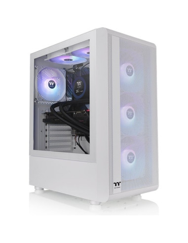 Caja THERMALTAKE CJ1117806 - Thermaltake Ceres 330 TG Midi Tower Blanco