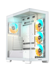 Caja GIGABYTE CJ111541045 - GIGABYTE C500 PANORAMIC STEALTH Midi Tower Blanco