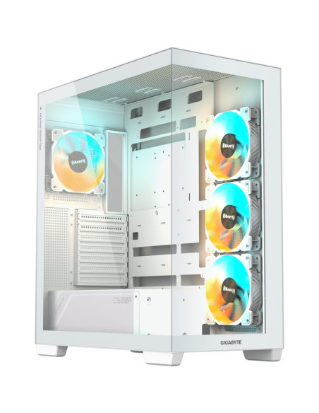 Caja GIGABYTE CJ111541045 - GIGABYTE C500 PANORAMIC STEALTH Midi Tower Blanco