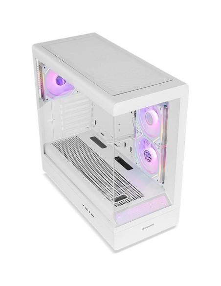 Caja NOX NXHUMMERSIGNALWH - NOX Semitorre HUMMER SIGNAL Frameless ARGB Blanco