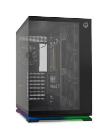 Caja NOX NXHUMMERGALAXYBK - NOX Semitorre ATX HUMMER GALAXY ARGB Negra