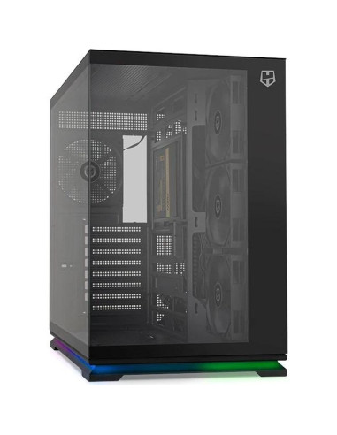 Caja NOX NXHUMMERGALAXYBK - NOX Semitorre ATX HUMMER GALAXY ARGB Negra