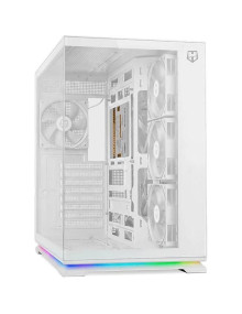 Caja NOX NXHUMMERGALAXYWH - NOX Semitorre ATX HUMMER GALAXY ARGB Blanca