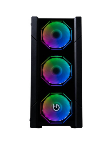 Caja HIDITEC CHA010028 - Hiditec Semitorre V30 PRO ARGB Cristal Templado