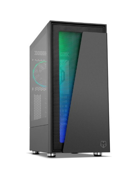 Caja NOX CJ11356589 - NOX Hummer Blaster Midi Tower Negro