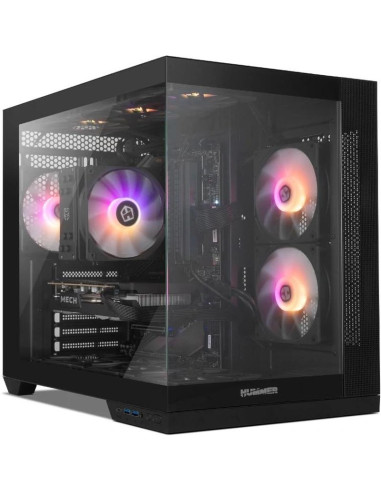 Caja NOX NXHUMMERASTRANEOBK - NOX Semitorre Hummer Astra Neo Negra