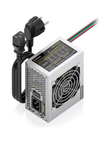 Accesorio AISENS LB504845 - AISENS Fuente Alimentacion SFX 500W con Cable de Alimentacion OEM, Plata